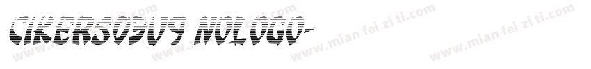 cikers03v9 nologo字体转换